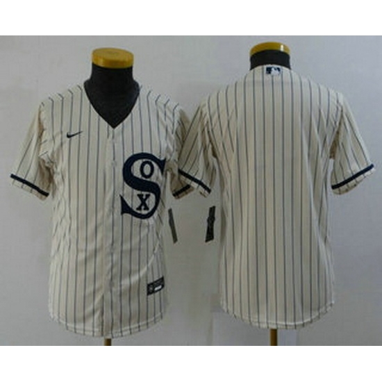 Youth Chicago White Sox Blank 2021 Cream Field of Dreams Cool Base Stitched Nike Jersey Youth Chicago White Sox Blank 2021 Cream Field of Dreams Cool Base Stitched Nike Jersey