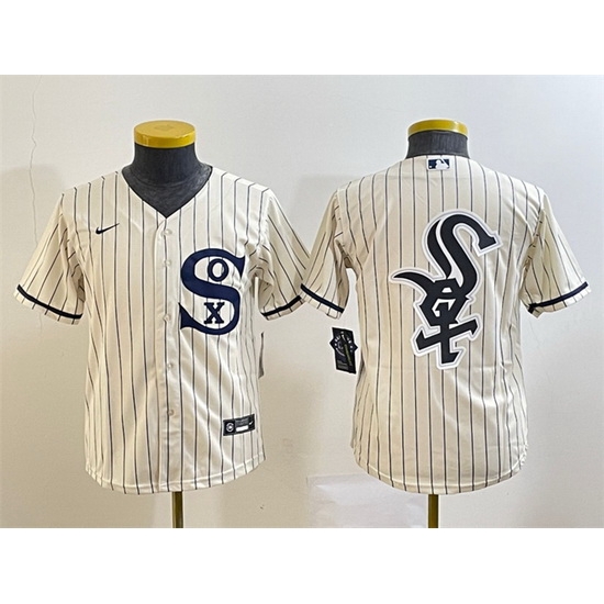 Youth Chicago White Sox Cream Team Big Logo Stitched Jersey 01 Youth Chicago White Sox Cream Team Big Logo Stitched Jersey 01