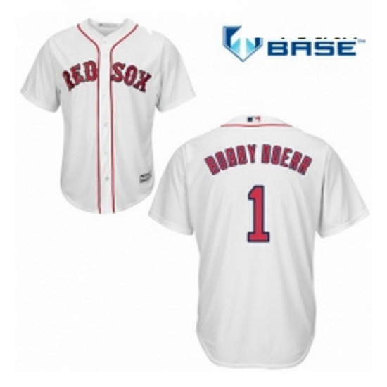 Youth Majestic Boston Red Sox 1 Bobby Doerr Authentic White Home Cool Base MLB Jersey Youth Majestic Boston Red Sox 1 Bobby Doerr Authentic White Home Cool Base MLB Jersey