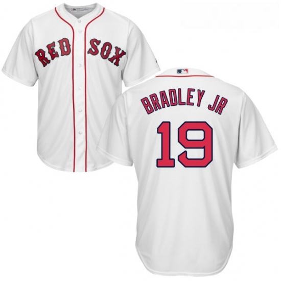 Youth Majestic Boston Red Sox 19 Jackie Bradley Jr Replica White Home Cool Base MLB Jersey Youth Majestic Boston Red Sox 19 Jackie Bradley Jr Replica White Home Cool Base MLB Jersey
