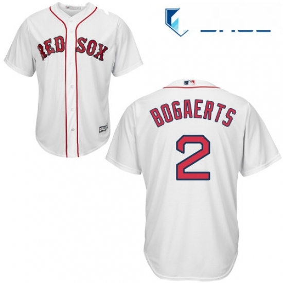 Youth Majestic Boston Red Sox 2 Xander Bogaerts Authentic White Home Cool Base MLB Jersey Youth Majestic Boston Red Sox 2 Xander Bogaerts Authentic White Home Cool Base MLB Jersey