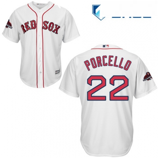 Youth Majestic Boston Red Sox 22 Rick Porcello Authentic White Home Cool Base 2018 World Series Champions MLB Jersey Youth Majestic Boston Red Sox 22 Rick Porcello Authentic White Home Cool Base 2018 World Series Champions MLB Jersey