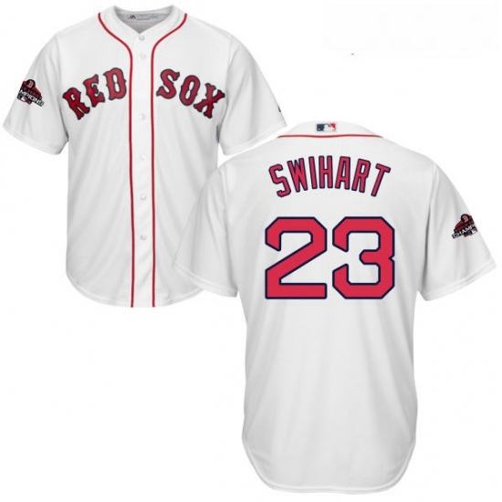Youth Majestic Boston Red Sox 23 Blake Swihart Authentic White Home Cool Base 2018 World Series Champions MLB Jersey Youth Majestic Boston Red Sox 23 Blake Swihart Authentic White Home Cool Base 2018 World Series Champions MLB Jersey