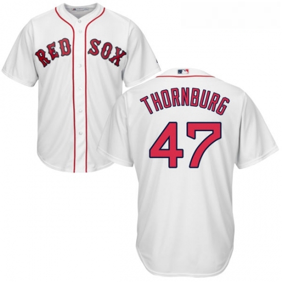 Youth Majestic Boston Red Sox 47 Tyler Thornburg Replica White Home Cool Base MLB Jersey Youth Majestic Boston Red Sox 47 Tyler Thornburg Replica White Home Cool Base MLB Jersey