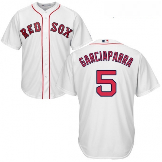 Youth Majestic Boston Red Sox 5 Nomar Garciaparra Authentic White Home Cool Base MLB Jersey Youth Majestic Boston Red Sox 5 Nomar Garciaparra Authentic White Home Cool Base MLB Jersey