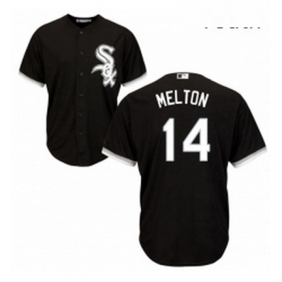 Youth Majestic Chicago White Sox 14 Bill Melton Replica Black Alternate Home Cool Base MLB Jersey Youth Majestic Chicago White Sox 14 Bill Melton Replica Black Alternate Home Cool Base MLB Jersey