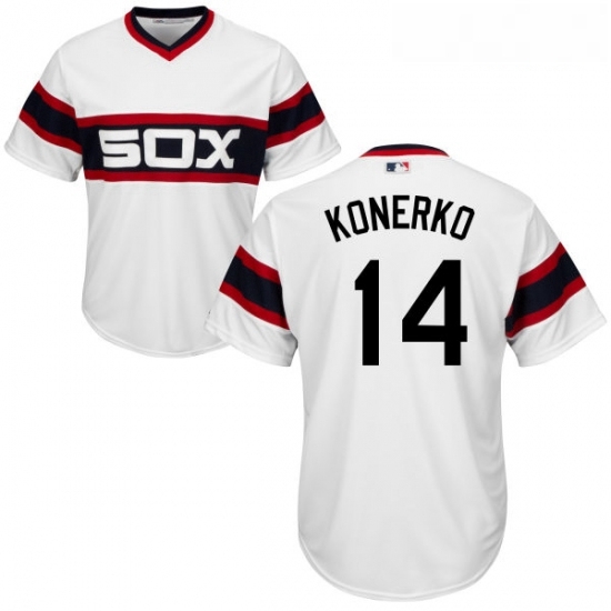 Youth Majestic Chicago White Sox 14 Paul Konerko Replica White 2013 Alternate Home Cool Base MLB Jersey Youth Majestic Chicago White Sox 14 Paul Konerko Replica White 2013 Alternate Home Cool Base MLB Jersey