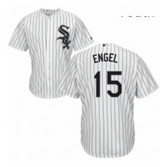 Youth Majestic Chicago White Sox 15 Adam Engel Authentic White Home Cool Base MLB Jersey Youth Majestic Chicago White Sox 15 Adam Engel Authentic White Home Cool Base MLB Jersey