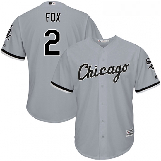 Youth Majestic Chicago White Sox 2 Nellie Fox Replica Grey Road Cool Base MLB Jersey Youth Majestic Chicago White Sox 2 Nellie Fox Replica Grey Road Cool Base MLB Jersey