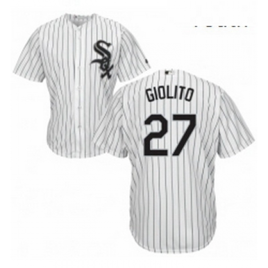 Youth Majestic Chicago White Sox 27 Lucas Giolito Replica White Home Cool Base MLB Jersey Youth Majestic Chicago White Sox 27 Lucas Giolito Replica White Home Cool Base MLB Jersey