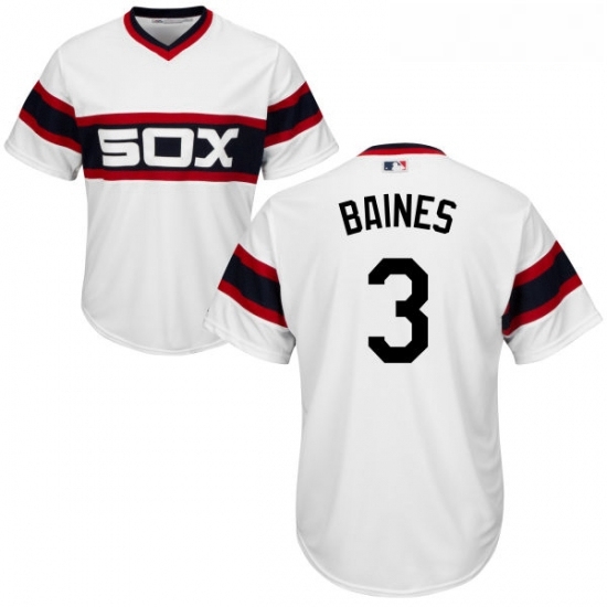 Youth Majestic Chicago White Sox 3 Harold Baines Replica White 2013 Alternate Home Cool Base MLB Jersey Youth Majestic Chicago White Sox 3 Harold Baines Replica White 2013 Alternate Home Cool Base MLB Jersey