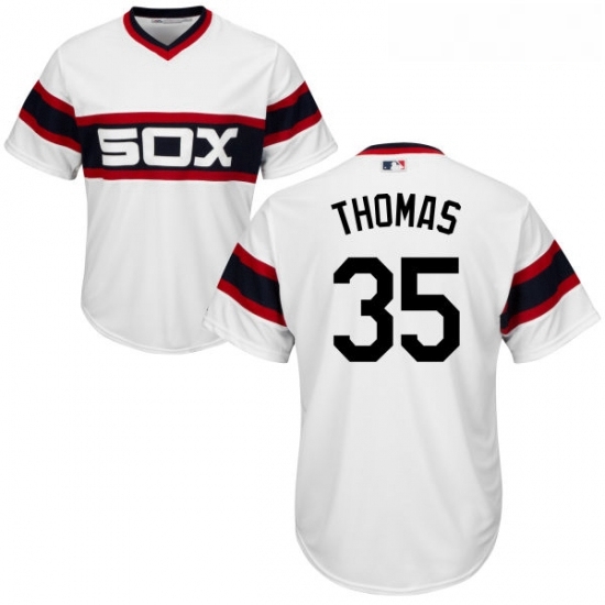 Youth Majestic Chicago White Sox 35 Frank Thomas Authentic White 2013 Alternate Home Cool Base MLB Jersey Youth Majestic Chicago White Sox 35 Frank Thomas Authentic White 2013 Alternate Home Cool Base MLB Jersey