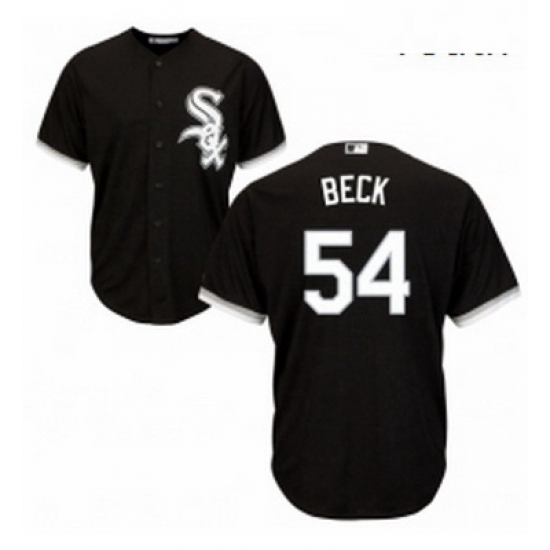 Youth Majestic Chicago White Sox 54 Chris Beck Authentic Black Alternate Home Cool Base MLB Jersey Youth Majestic Chicago White Sox 54 Chris Beck Authentic Black Alternate Home Cool Base MLB Jersey