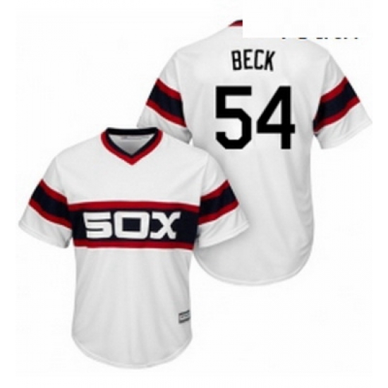 Youth Majestic Chicago White Sox 54 Chris Beck Authentic White 2013 Alternate Home Cool Base MLB Jersey Youth Majestic Chicago White Sox 54 Chris Beck Authentic White 2013 Alternate Home Cool Base MLB Jersey