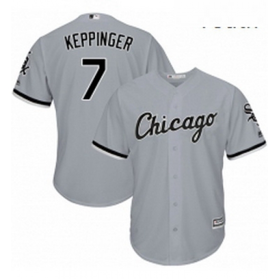 Youth Majestic Chicago White Sox 7 Jeff Keppinger Authentic Grey Road Cool Base MLB Jersey Youth Majestic Chicago White Sox 7 Jeff Keppinger Authentic Grey Road Cool Base MLB Jersey