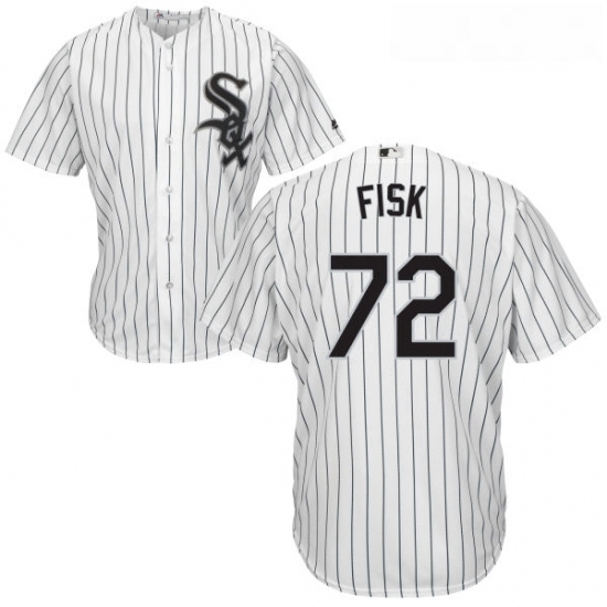 Youth Majestic Chicago White Sox 72 Carlton Fisk Replica White Home Cool Base MLB Jersey Youth Majestic Chicago White Sox 72 Carlton Fisk Replica White Home Cool Base MLB Jersey