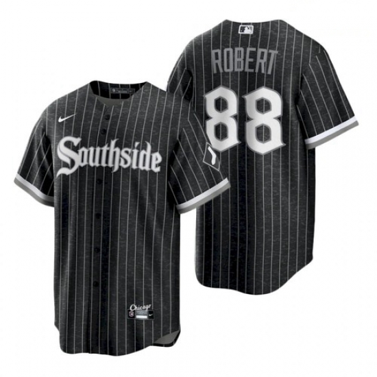 Youth White Sox Luis Robert 2021 City Connect Southside Replica Jersey Youth White Sox Luis Robert 2021 City Connect Southside Replica Jersey