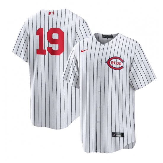 Men Cincinnati Reds 19 Joey Votto 2022 White Field Of Dreams Stitched Baseball Jersey Men Cincinnati Reds 19 Joey Votto 2022 White Field Of Dreams Stitched Baseball Jersey