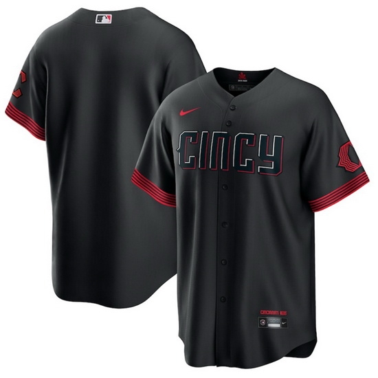 Men Cincinnati Reds Blank 2023 City Connect Cool Base Stitched Baseball Jersey Men Cincinnati Reds Blank 2023 City Connect Cool Base Stitched Baseball Jersey