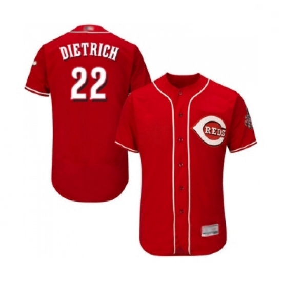 Mens Cincinnati Reds 22 Derek Dietrich Red Alternate Flex Base Authentic Collection Baseball Jersey Mens Cincinnati Reds 22 Derek Dietrich Red Alternate Flex Base Authentic Collection Baseball Jersey