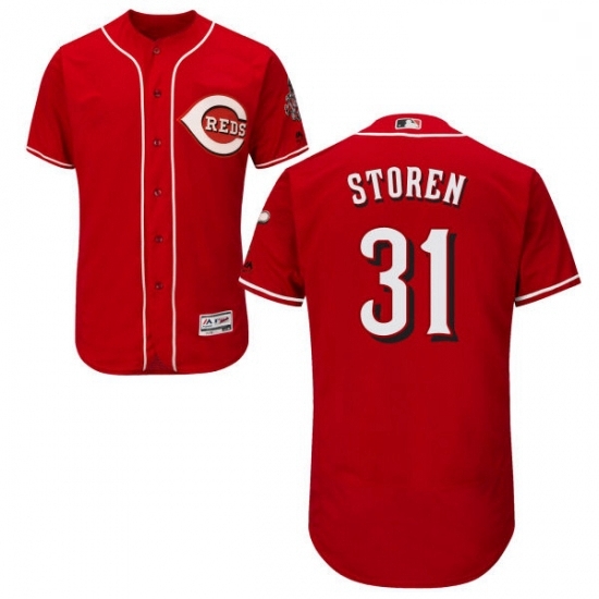 Mens Majestic Cincinnati Reds 31 Drew Storen Red Flexbase Authentic Collection MLB Jersey Mens Majestic Cincinnati Reds 31 Drew Storen Red Flexbase Authentic Collection MLB Jersey