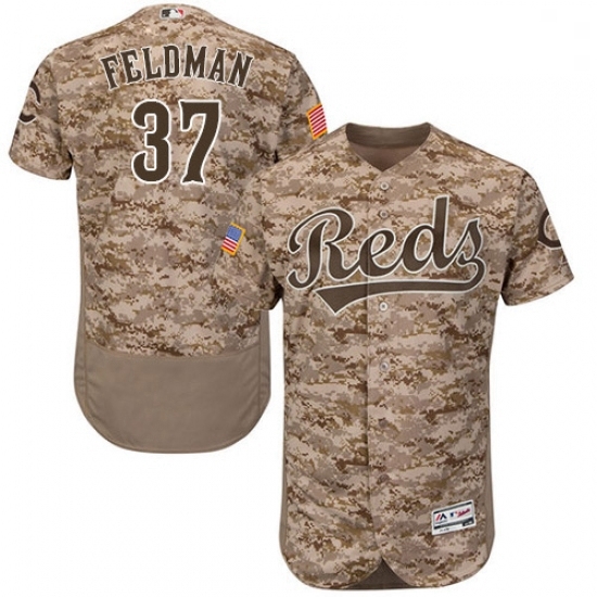 Mens Majestic Cincinnati Reds 37 Scott Feldman Camo Flexbase Authentic Collection MLB Jersey Mens Majestic Cincinnati Reds 37 Scott Feldman Camo Flexbase Authentic Collection MLB Jersey