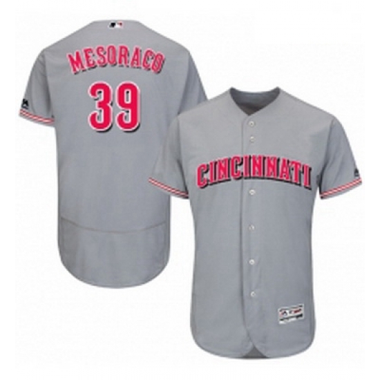 Mens Majestic Cincinnati Reds 39 Devin Mesoraco Grey Flexbase Authentic Collection MLB Jersey Mens Majestic Cincinnati Reds 39 Devin Mesoraco Grey Flexbase Authentic Collection MLB Jersey