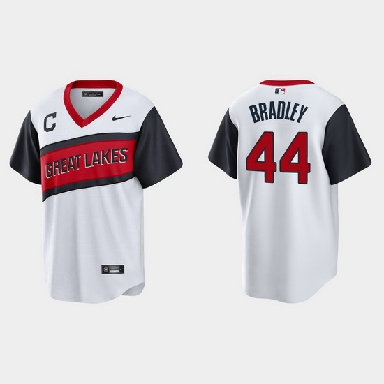 Men Cleveland Indians 44 Bobby Bradley Men Nike White 2021 Little League Classic Game MLB Jersey Men Cleveland Indians 44 Bobby Bradley Men Nike White 2021 Little League Classic Game MLB Jersey