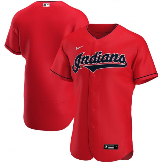 Men Cleveland Indians Men Nike Red Alternate 2020 Flex Base Official Team MLB Jersey Men Cleveland Indians Men Nike Red Alternate 2020 Flex Base Official Team MLB Jersey