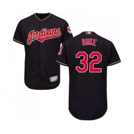 Mens Cleveland Indians 32 Zach Duke Navy Blue Alternate Flex Base Authentic Collection Baseball Jersey Mens Cleveland Indians 32 Zach Duke Navy Blue Alternate Flex Base Authentic Collection Baseball Jersey