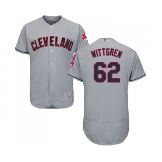 Mens Cleveland Indians 62 Nick Wittgren Grey Road Flex Base Authentic Collection Baseball Jersey Mens Cleveland Indians 62 Nick Wittgren Grey Road Flex Base Authentic Collection Baseball Jersey