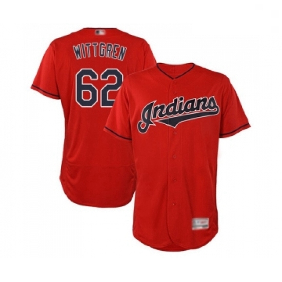 Mens Cleveland Indians 62 Nick Wittgren Scarlet Alternate Flex Base Authentic Collection Baseball Jersey Mens Cleveland Indians 62 Nick Wittgren Scarlet Alternate Flex Base Authentic Collection Baseball Jersey