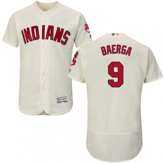 Mens Majestic Cleveland Indians 9 Carlos Baerga Cream Flexbase Authentic Collection MLB Jersey Mens Majestic Cleveland Indians 9 Carlos Baerga Cream Flexbase Authentic Collection MLB Jersey