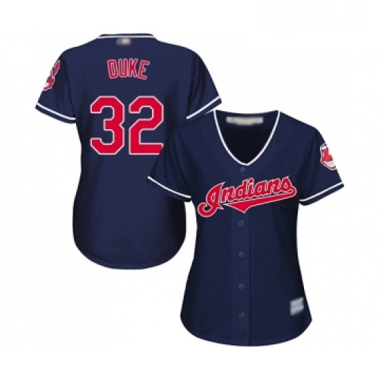 Womens Cleveland Indians 32 Zach Duke Replica Navy Blue Alternate 1 Cool Base Baseball Jersey Womens Cleveland Indians 32 Zach Duke Replica Navy Blue Alternate 1 Cool Base Baseball Jersey