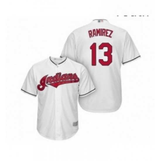 Youth Cleveland Indians 13 Hanley Ramirez Replica White Home Cool Base Baseball Jersey Youth Cleveland Indians 13 Hanley Ramirez Replica White Home Cool Base Baseball Jersey