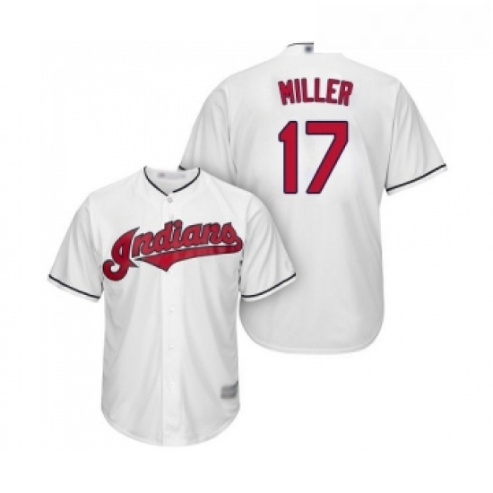 Youth Cleveland Indians 17 Brad Miller Authentic White Home Cool Base Baseball Jersey Youth Cleveland Indians 17 Brad Miller Authentic White Home Cool Base Baseball Jersey
