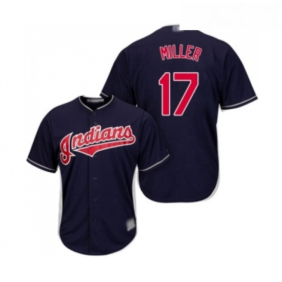 Youth Cleveland Indians 17 Brad Miller Replica Navy Blue Alternate 1 Cool Base Baseball Jersey Youth Cleveland Indians 17 Brad Miller Replica Navy Blue Alternate 1 Cool Base Baseball Jersey