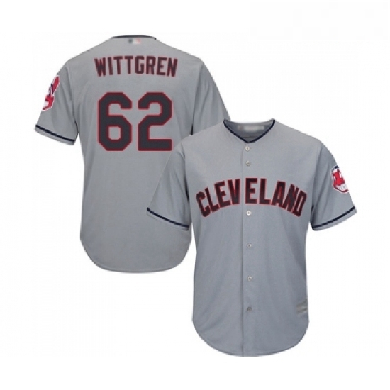 Youth Cleveland Indians 62 Nick Wittgren Replica Grey Road Cool Base Baseball Jersey Youth Cleveland Indians 62 Nick Wittgren Replica Grey Road Cool Base Baseball Jersey