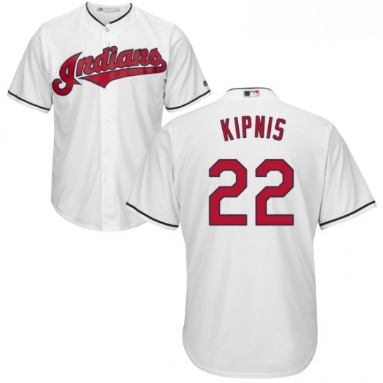 Youth Majestic Cleveland Indians 22 Jason Kipnis Replica White Home Cool Base MLB Jersey Youth Majestic Cleveland Indians 22 Jason Kipnis Replica White Home Cool Base MLB Jersey