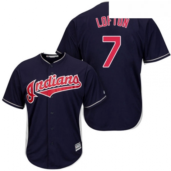 Youth Majestic Cleveland Indians 7 Kenny Lofton Authentic Navy Blue Alternate 1 Cool Base MLB Jersey Youth Majestic Cleveland Indians 7 Kenny Lofton Authentic Navy Blue Alternate 1 Cool Base MLB Jersey