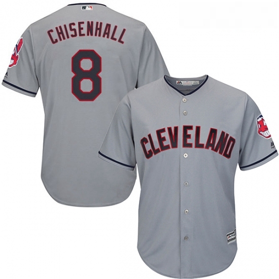 Youth Majestic Cleveland Indians 8 Lonnie Chisenhall Authentic Grey Road Cool Base MLB Jersey Youth Majestic Cleveland Indians 8 Lonnie Chisenhall Authentic Grey Road Cool Base MLB Jersey