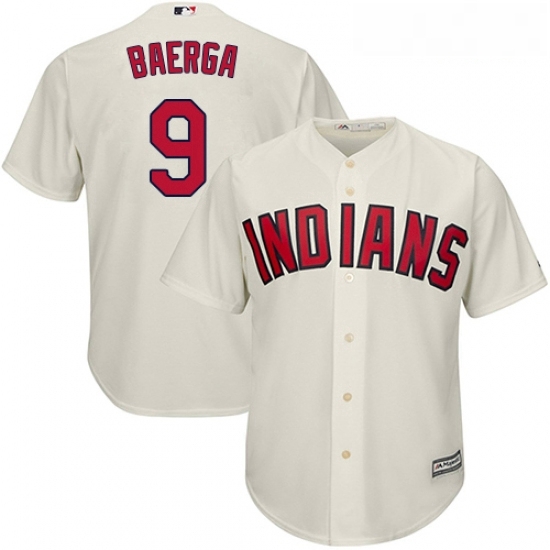 Youth Majestic Cleveland Indians 9 Carlos Baerga Authentic Cream Alternate 2 Cool Base MLB Jersey Youth Majestic Cleveland Indians 9 Carlos Baerga Authentic Cream Alternate 2 Cool Base MLB Jersey