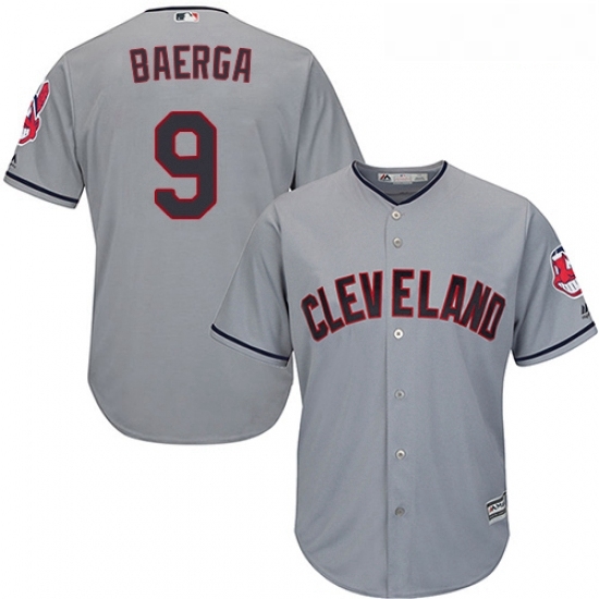 Youth Majestic Cleveland Indians 9 Carlos Baerga Authentic Grey Road Cool Base MLB Jersey Youth Majestic Cleveland Indians 9 Carlos Baerga Authentic Grey Road Cool Base MLB Jersey