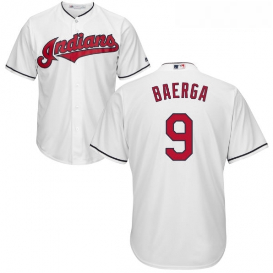 Youth Majestic Cleveland Indians 9 Carlos Baerga Authentic White Home Cool Base MLB Jersey Youth Majestic Cleveland Indians 9 Carlos Baerga Authentic White Home Cool Base MLB Jersey