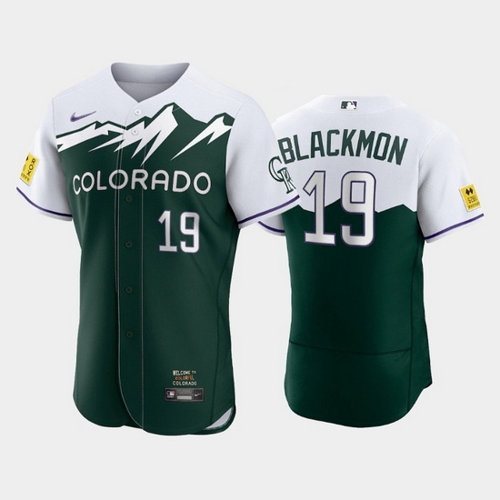Men Colorado Rockies 19 Charlie Blackmon 2022 Green City Connect Flex Base Stitched Jerseys Men Colorado Rockies 19 Charlie Blackmon 2022 Green City Connect Flex Base Stitched Jerseys
