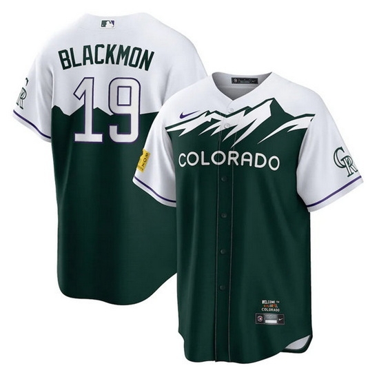 Men Colorado Rockies 19 Charlie Blackmon 2022 Green City Connect Stitched Baseball Jerseys Men Colorado Rockies 19 Charlie Blackmon 2022 Green City Connect Stitched Baseball Jerseys