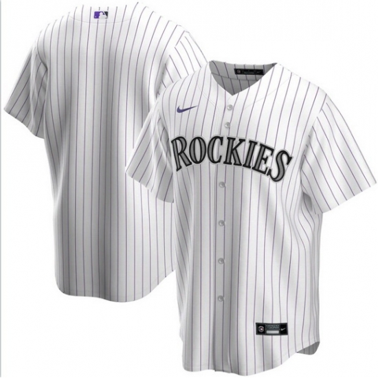 Men Colorado Rockies Nike White Blank Jersey Men Colorado Rockies Nike White Blank Jersey