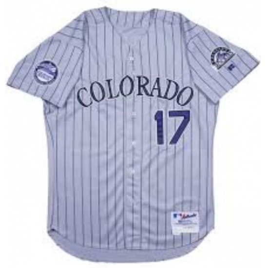 Men Colorado Rockies Told helton #17 purple strips stitched MLB Jersey Men Colorado Rockies Told helton #17 purple strips stitched MLB Jersey
