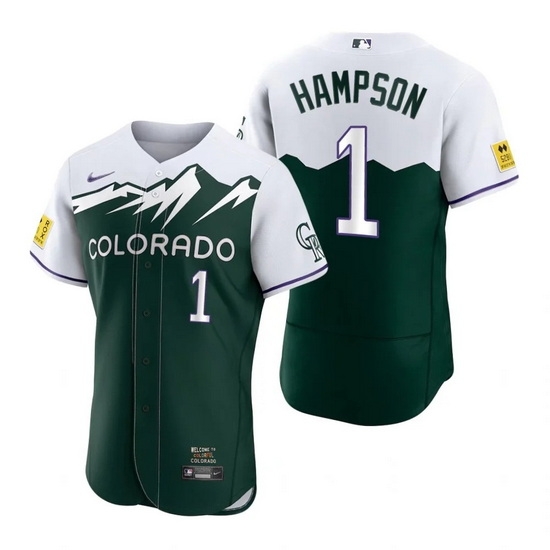 Men Nike Nike Colorado Rockies #1 Garrett Hampson City Connect Stitched Flex Base Baseball Jersey Men Nike Nike Colorado Rockies #1 Garrett Hampson City Connect Stitched Flex Base Baseball Jersey