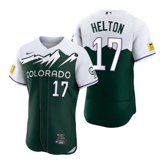 Men Nike Nike Colorado Rockies #17 Todd Helton City Connect Stitched Flex Base Baseball Jersey Men Nike Nike Colorado Rockies #17 Todd Helton City Connect Stitched Flex Base Baseball Jersey